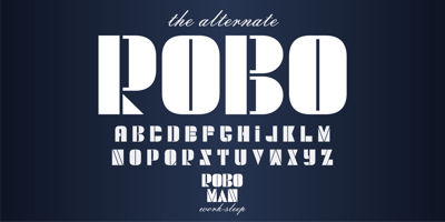 Font visual image of Roxy Vp