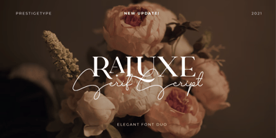 Font visual image of Raluxe