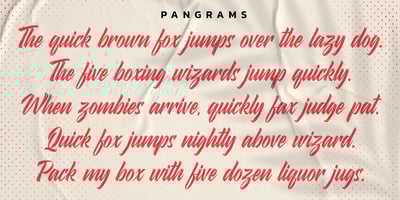Font visual image of Shinigami