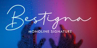 Font visual image of Bestigna