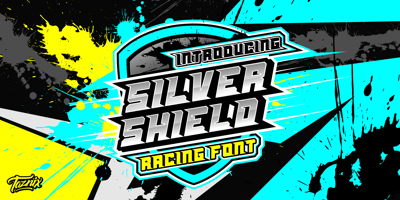 Font visual image of Silver Shield