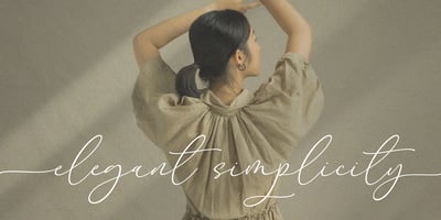 Font visual image of Melody Sunday