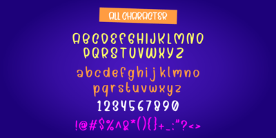 Font visual image of Rosalita