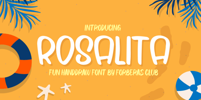 Font visual image of Rosalita