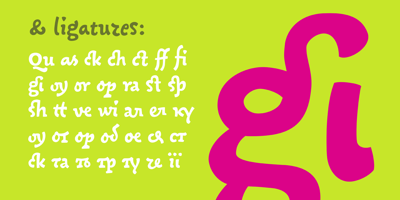 Font visual image of Pich&trade;