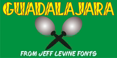 Font visual image of Guadalajara JNL
