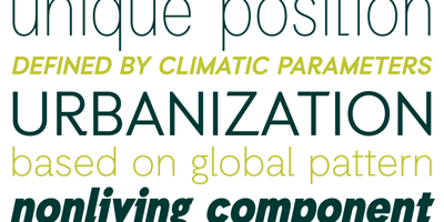 Font visual image of Auxilia