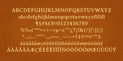Font visual image of Annexxus