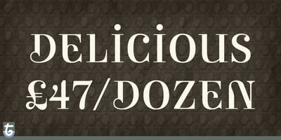 Font visual image of Ambicase&trade; Modern