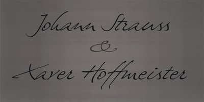 Font visual image of Elias