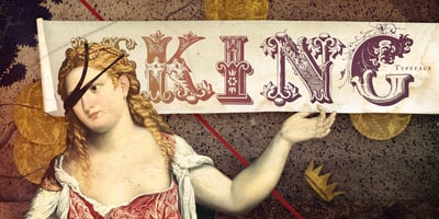 Font visual image of LeKing