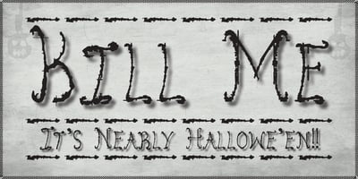 Font visual image of Kill Me