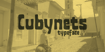 Font visual image of Cubynets 4F