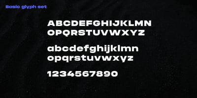 Font visual image of Phonk