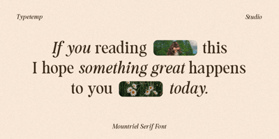 font