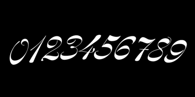 Font visual image of Oddity Script