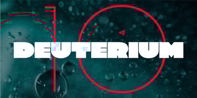 Font visual image of Deuterium