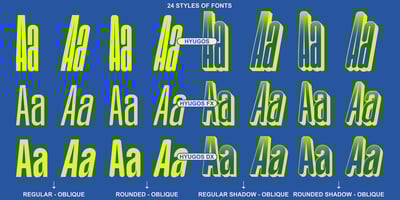 font
