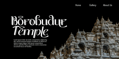 Font visual image of Laraboyok
