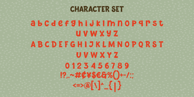 Font visual image of Little Crunch