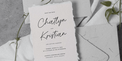 Font visual image of Present Anthem