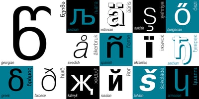 Font visual image of Pragmatica