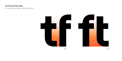 Font visual image of Britti Sans