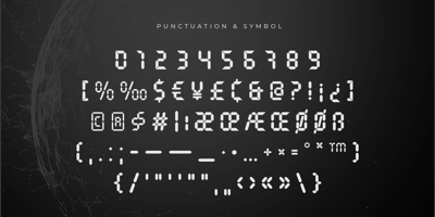 Font visual image of Magnetes
