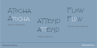 Font visual image of Montreal Architect