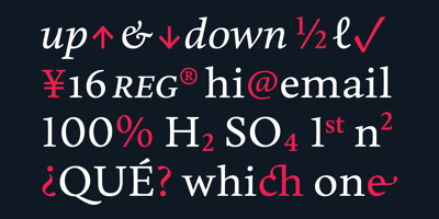font