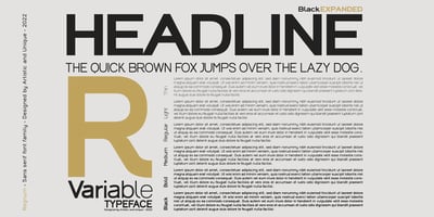 Font visual image of Regnum