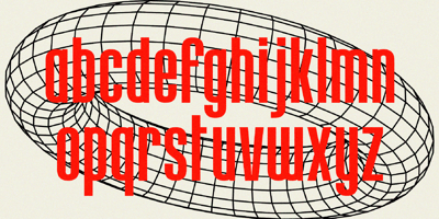 Font visual image of Fokus