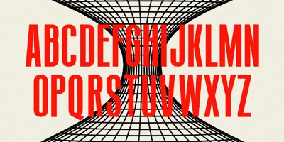 Font visual image of Fokus