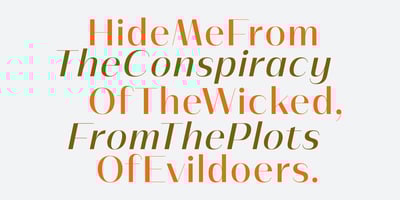 Font visual image of Athisthan