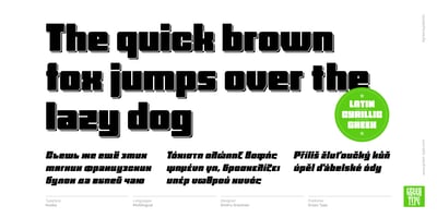 Font visual image of Hubba
