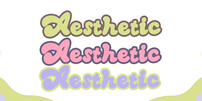 Font visual image of Wedney