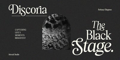 Font visual image of Bethany Elingston