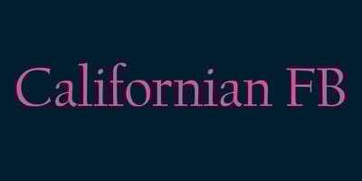 font