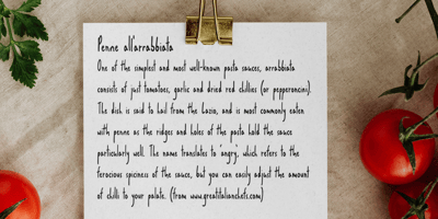 Font visual image of Scillienta
