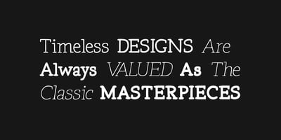Font visual image of Tex Writer