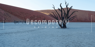 Font visual image of Decompose