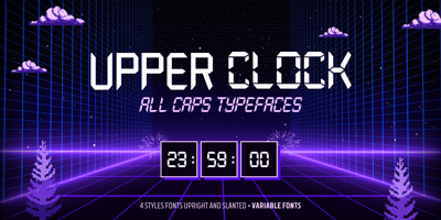 Font visual image of Upper Clock