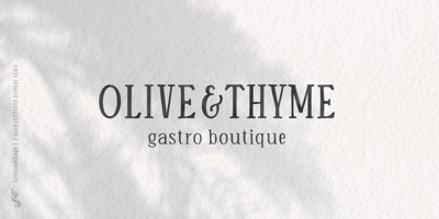 Font visual image of Lemon And Sage
