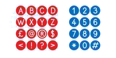 Font visual image of Knappast