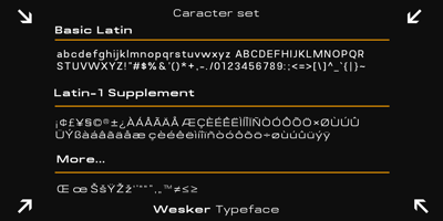 font