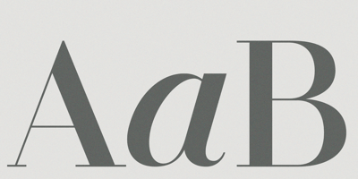 Font visual image of Deroma Slab