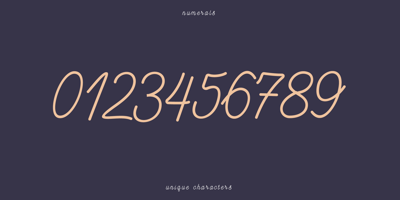 Font visual image of Literature