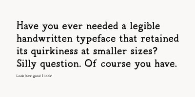 Font visual image of TC Jimmy Serif Pro
