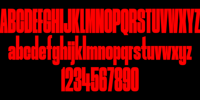 Font visual image of Hells