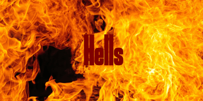 Font visual image of Hells